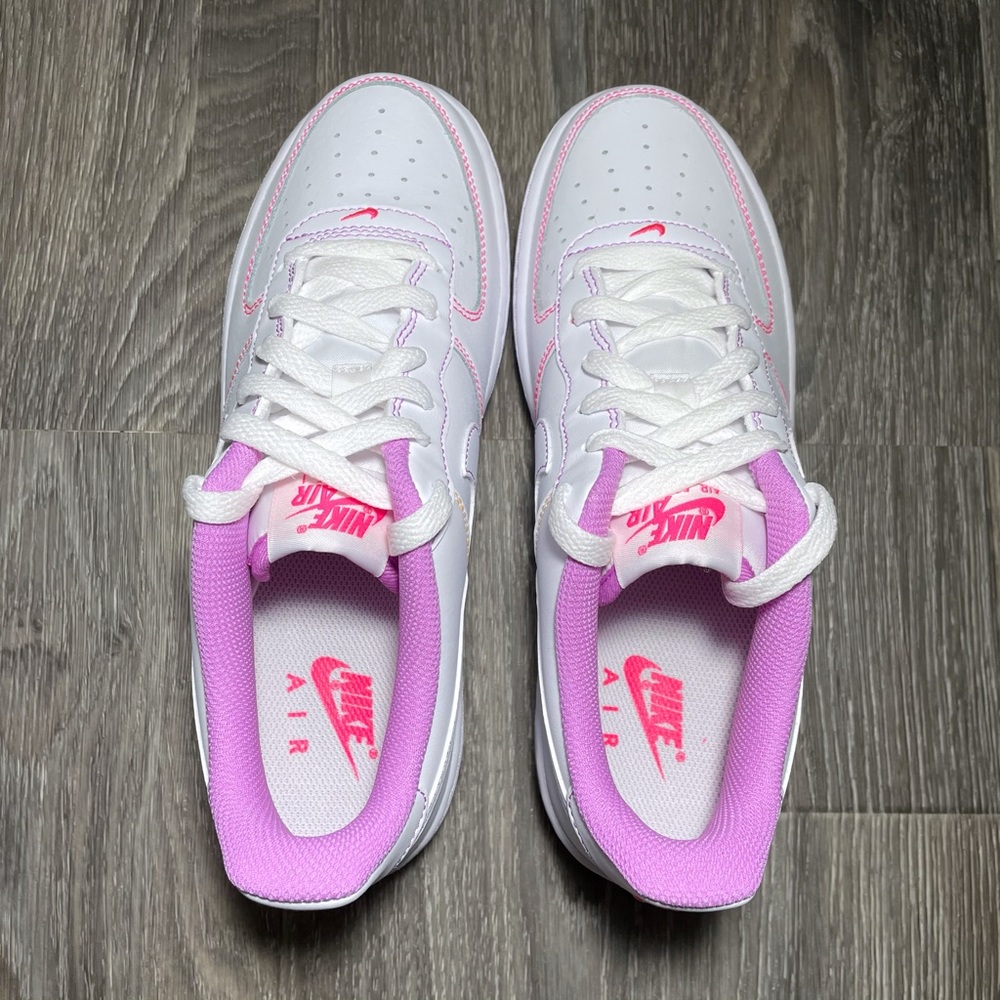 Nike Air Force 1 07 Low Contrast Stitch Fuchsia - Picture 9 of 11